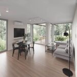 Maison en container d'expédition de 40 pieds de long – Image 3