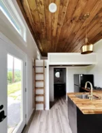 Tiny House avec chambre et loft au rez-de-chaussée – Image 13