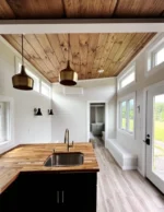 Tiny House avec chambre et loft au rez-de-chaussée – Image 9